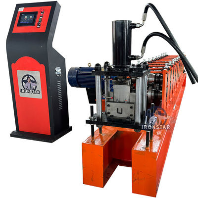 “Russia Popular 32×25mm UPurlin Roll Forming Machine Cold Roll Forming U Profile Purlin Production Line High Precision 32*25mm U Purlin Roll Forming Machine Steel Structure U Profile Making Machine S”