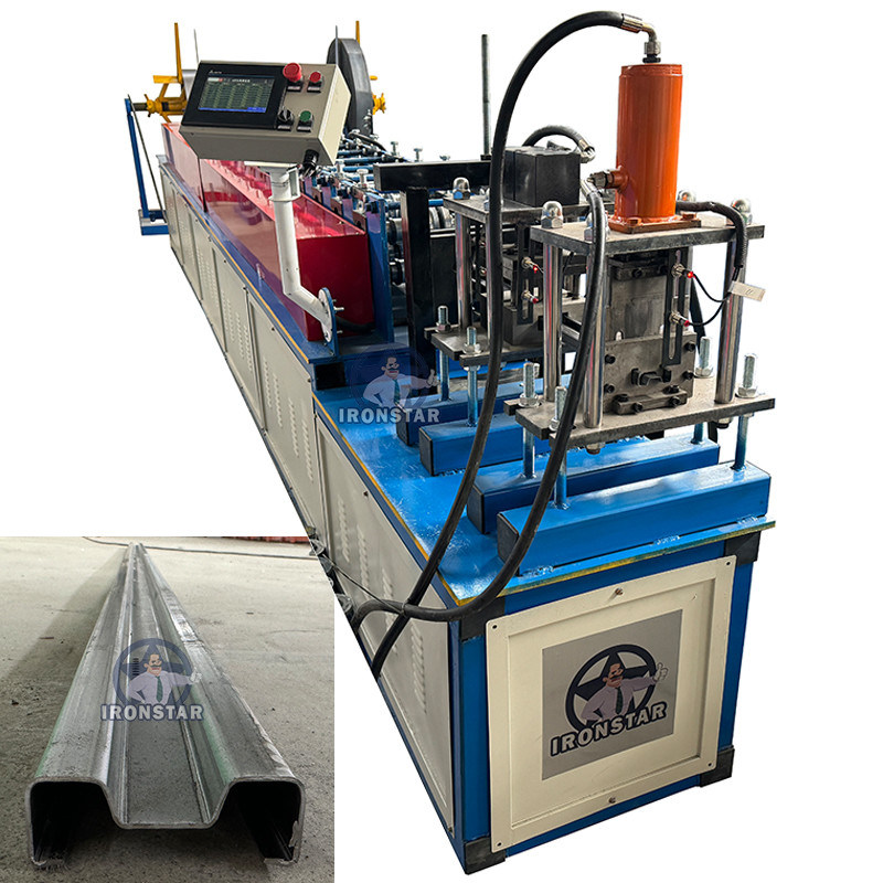 “Korea Standard M Shape Channel Roll Forming Machine Fully Automatic Galvanized Steel M Profile Purlin Forming Equipment For Construction Building Structure”