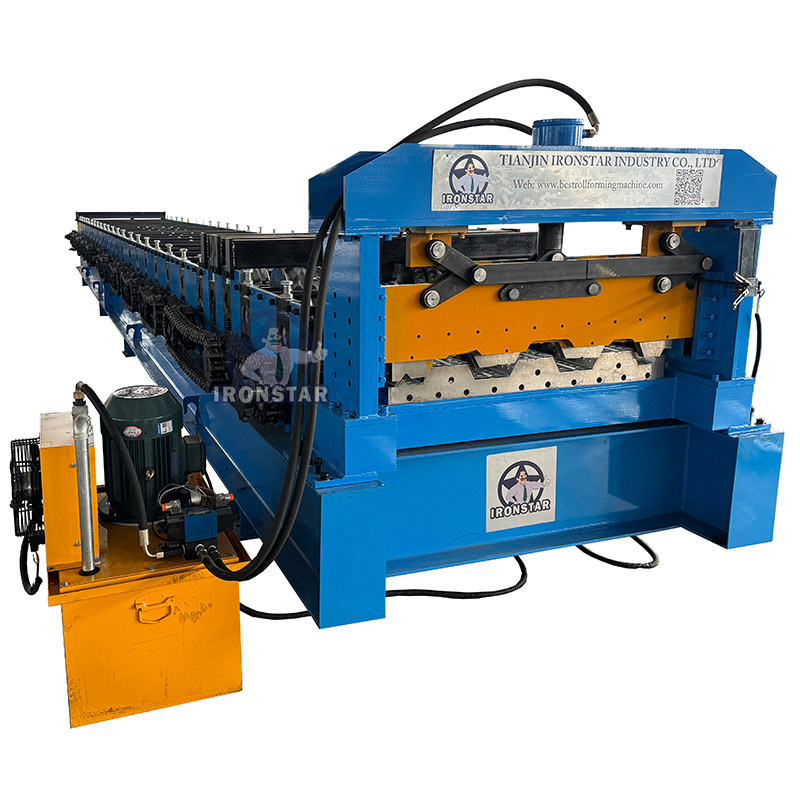 “Floor Deck Roll Forming Machine 1000mm Metal Deck Roll Forming Machine for Ecuador Decking Floor Making Machinery Deck Panel Production Line Equipment Factory Supply”