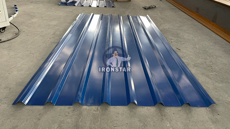 “Maquina Automática Corte Volador R101 | Automatic Flying Cutting R101 Roof Sheet Roll Forming Machine for Mexico Construction”