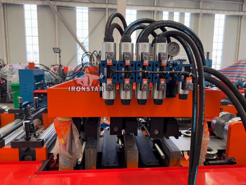 Full Automatic CZ Purlin Roll Forming Machine | High Speed Steel CZ Channel Manufacturing Equipment