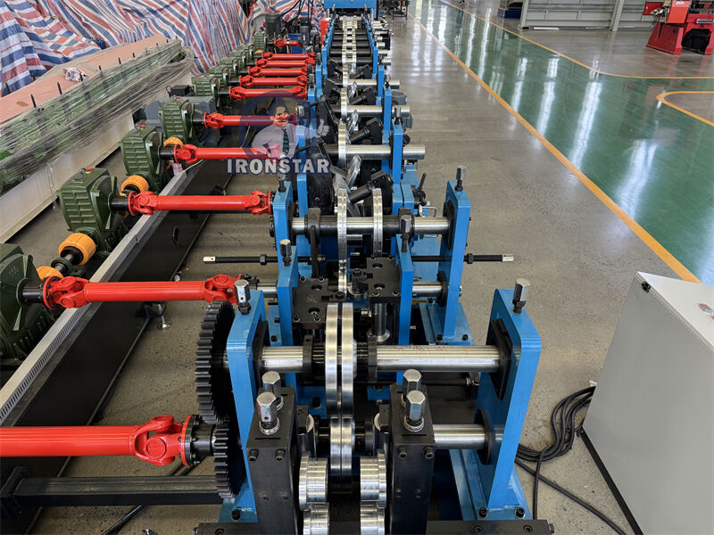 “Full Automatic Quick-Change CZ Purlin Roll Forming Machine Adjustable Size C Z Channel Making Machine”