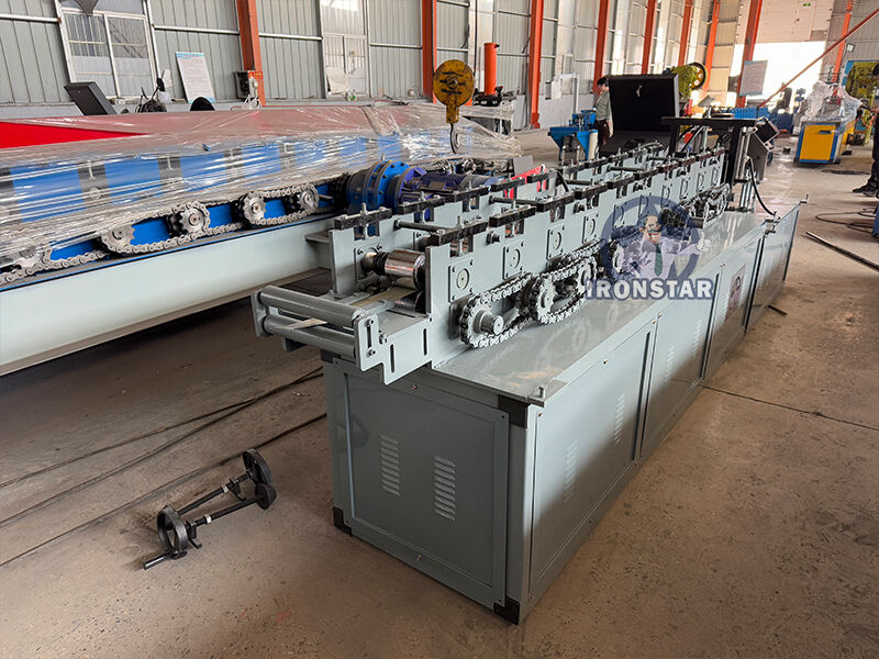 “US Market Customized Punching Omega U Profile Combined Roll Forming Machine Light Steel Keel Making Machinery”