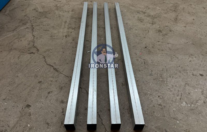 “Automatic  40mm 30mm Square Tube Roll Forming Machine Galvanized Steel Square Pipe Making Machine For Indonesia Market ”